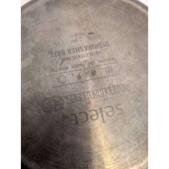 Select By Calphalon Stainless Steel Saucepan 3.5 Quart With Black Handle Dishwas - Picture 5 of 6